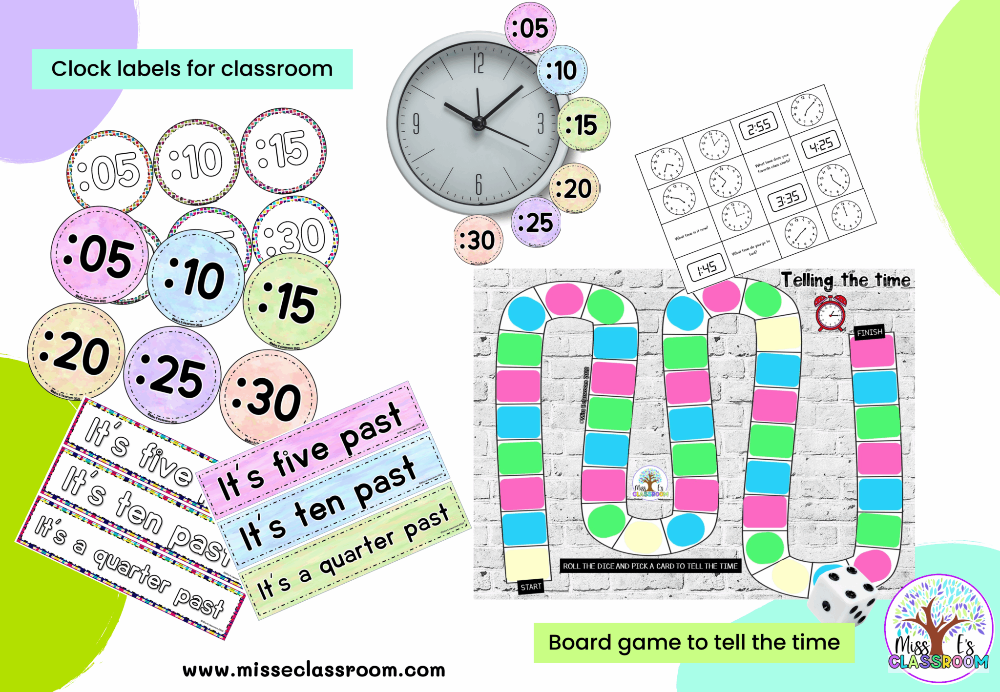 ESL EFL ELL Freebies | Miss E Classroom